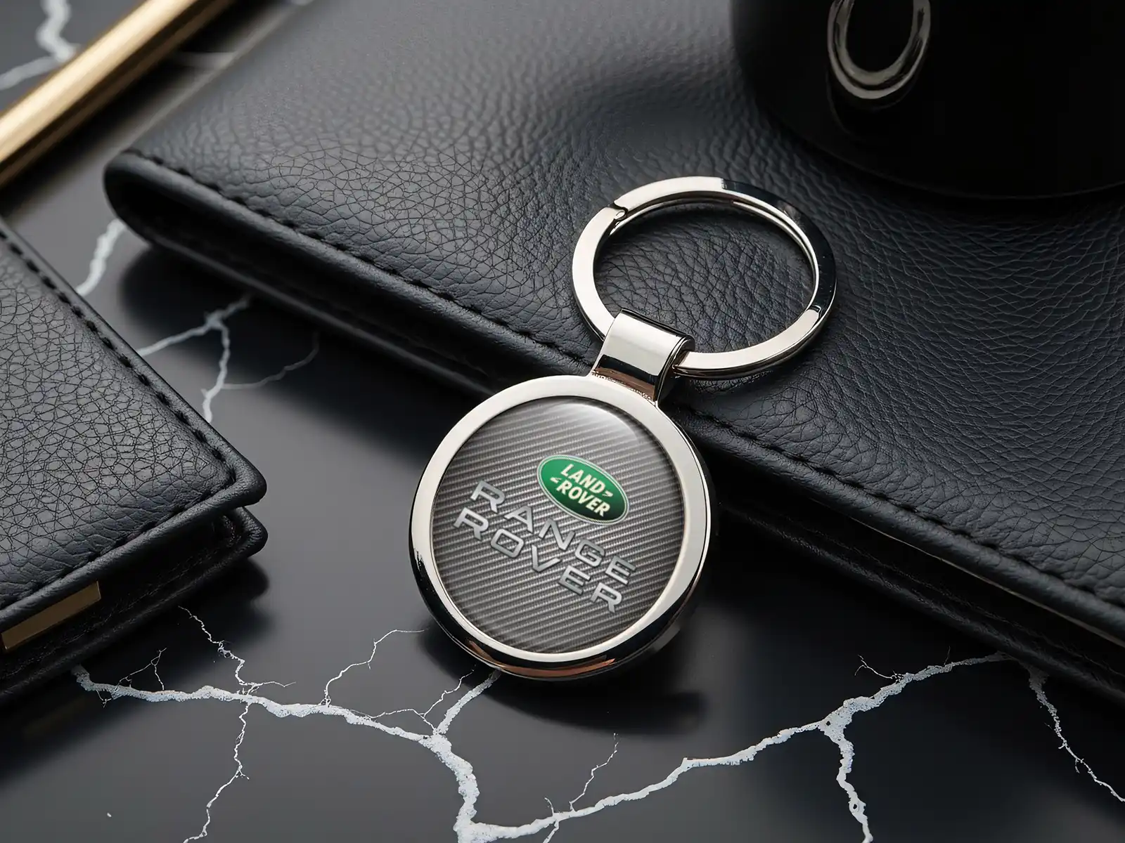 Land Rover Schlüsselhalter Stilvoll Metallisch Finish